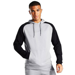 stylish Raglan Sleeves Custom Made pullover hoodie soft premium quality Comfortable fabric Plain Slim Fit Adjustable drawstring - Product Image 1