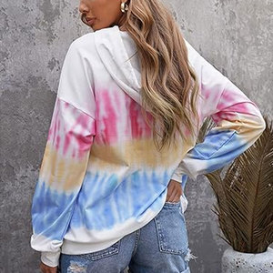 Top Selling Women Tie <b>Dye</b> Hoodies Durable <b>Material</b> Lightweight Women Tie <b>Dye</b> Hoodies Plus Size Women Tie <b>Dye</b> Hoodies - Product Image 4