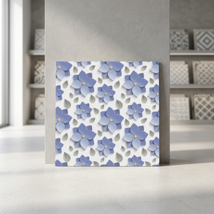 ยี่ห้อวิสตาร์กระเบื้องเคลือบเงากันลื่นขนาด12X12แบบดิจิตอลลายสระว่ายน้ำดีไซน์3D ล่าสุด - Product Image 1