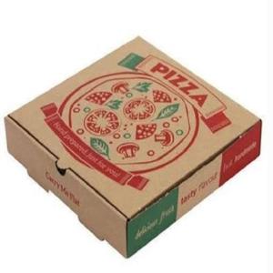 Boîtes à pizza ondulées écologiques de qualité supérieure pour la livraison à domicile personnalisables et durables à vendre par le fournisseur indien - Product Image 1