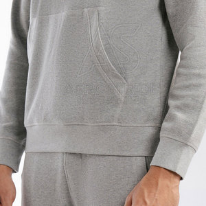 Sudadera con capucha de algodón de estilo moderno con costuras premium, sudadera básica de algodón para uso diario a la moda. - Product Image 6