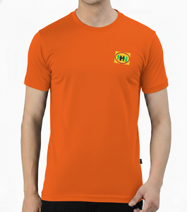 Camisetas de Hombre al por Mayor, 50% Poliéster, 25% Algodón, 25% Rayón, Tejido TCR Suave, Cuello Redondo, Manga Corta, Logotipo Personalizado - Product Image 1