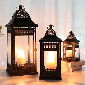 Premium quality metal candle <b>lantern</b> with strong frame perfect for long lasting <b>indoor</b> outdoor <b>lighting</b> decoration - Product Image 1
