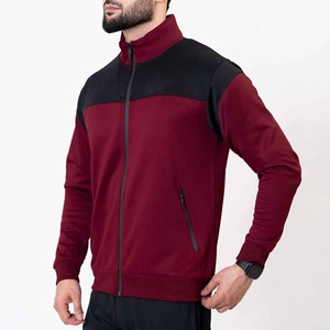 Usine de vêtements de sport professionnels, survêtement d'entraînement personnalisé avec fermeture éclair pour la remise en forme, la course à pied, les vêtements d'équipe, fournisseur OEM ODM - Product Image 5