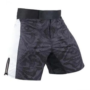 Shorts de Muay Thai, MMA, lutte et boxe en gros, sublimation, design de logo personnalisé, fabriqués au Pakistan - Product Image 3