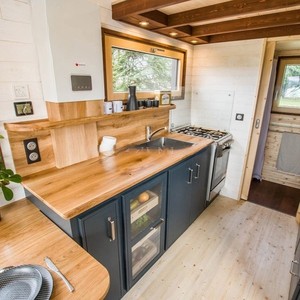 Casa Prefabricada de Madera de Lujo, Casa Móvil Modular, Cabaña Portátil con Cocina, Baño, Espacio para Dormir y Sala de Estar - Product Image 2