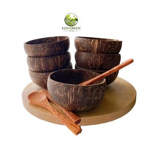 Cuencos Clásicos de Madera Hechos a Mano, de Plástico, para el Hogar, Regalo, Decoración, Cuenco de Coco de Alta Calidad VIETNAM - Product Image 1