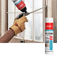 Adhésif en mousse de polyuréthane professionnelle pour usage en construction - Cadre de fenêtre et porte pour l'étanchéité ignifuge B3