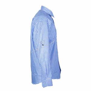 Nouvelle Chemise Bavaroise Homme Tendance à Carreaux Bleus et Blancs Personnalisable 100% Coton Infroissable Respirante Séchage Rapide Taille 6XL Printemps - Product Image 4