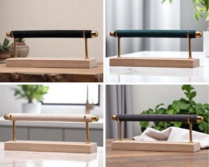 Metal Wooden Base Bangles Bracelet Ring And Watch Display Stand Perfect <b>For</b> <b>Dressing</b> <b>Table</b> Organization Wholesale From India - Product Image 5