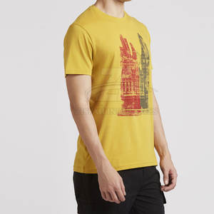 Camisetas Estampadas para Hombre 100% Algodón, Nuevo Diseño 2026, Camisetas con Logotipo Personalizado Estampado a un Precio Razonable - Product Image 4