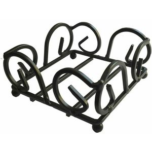Porte-serviettes carré moderne en fer forgé, créatif, pour table, vente directe usine pour hôtels et restaurants - Product Image 2