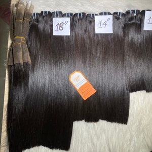 Wholesale Natural Black SDD Bone Straight Weft <b>Hair</b> Bundles Cuticle Aligned Vietnamese Human <b>Hair</b> Extensions - Product Image 3