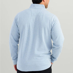 Sweat-shirt pour homme de qualité supérieure, unisexe, avec fermeture éclair 1/4, séchage rapide, léger, manches longues, pour l'hiver. - Product Image 6