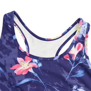Soutien-gorge sublimé entièrement antichoc en 100 % polyester pour femme avec tissu personnalisable 100 % élasthanne/polyester - Product Image 6