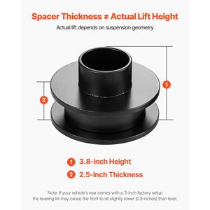 Kit di Sollevamento Anteriore da 2,5 Pollici per Ford F250 F350 F450 Super Duty 4WD Modelli 2011-2023 - Kit Livellamento Telaio per Camion - Product Image 5