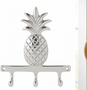 Brass Fruit Design Wall <b>Hook</b> Silver Finished Perfect For Bathroom Storage Decoration And Stylish Wall Mounted Organizer - Product Image 6