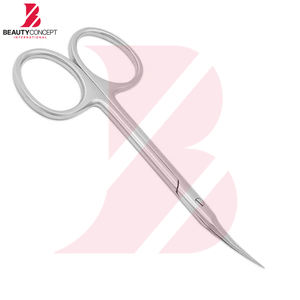 Ciseaux à cuticules à lame incurvée de qualité supérieure, en acier inoxydable de haute qualité, pour éliminer les peaux mortes, pour salon professionnel - Product Image 3