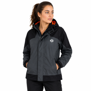 Chaquetas de Trabajo con Capucha para Mujer, Forradas con Malla, Ropa de Trabajo para Exteriores, Logotipo Personalizado OEM, Chaquetas de Seguridad Impermeables y para Construcción - Product Image 1