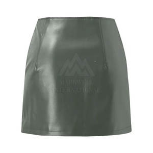 กระโปรงหนังแท้คุณภาพพรีเมียม ดีไซน์ล่าสุดปี 2026 สินค้าขายดี กระโปรงหนังยอดนิยม - Product Image 2