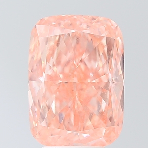 6.00 Ct Cushion Cut Lab Grown Diamond Fancy Intense <b>Pink</b> Orange VS1 IGI Certified CVD Loose Diamond Wholesale for Jewelry Making - Product Image 1
