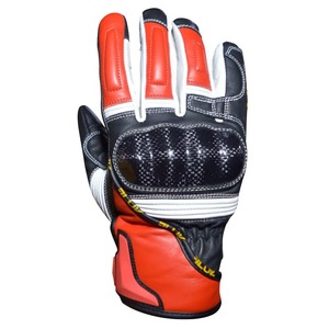 Anti <b>Slip</b> High Quality Fabric <b>Full</b> Finger Leather Motorbike Cycling Sports Hand Protection Motorbike Gloves - Product Image 2