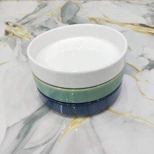 Assiette de service en céramique profonde de couleur vert menthe élégante pour la restauration moderne et le service Assiette en grès émaillé idéale pour les restaurants et les hôtels - Product Image 6