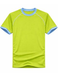 Ensemble de t-shirt et short de sport pour homme, vert néon et bleu ciel, respirant, séchage rapide, vêtements de sport, tenue de course à pied, entraînement, vêtements de sport actifs - Product Image 3