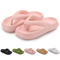 Pantoufles unisexes à injection EVA Tongs EVA pour femmes Pantoufles unisexes d'extérieur avec semelle souple et logo personnalisés