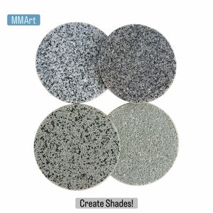 กรวดกรวดกลมสีดำลายจุดสีน้ำเงินสำหรับทาสีผนังแบบมีพื้นผิว - Product Image 4