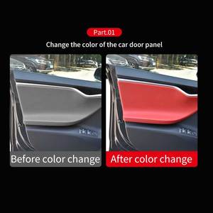 Pintura de Cuero Personalizable Haowei PG-S para Asientos de Coche y Abrigos, Revestimiento Líquido en Aerosol Negro - Product Image 3