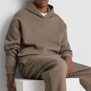 Sweat-shirts pour hommes de qualité supérieure, en coton mélangé, basiques, pull-overs 100% coton, sweats-shirts unis, vêtements de mode respirants pour hommes - Product Image 3