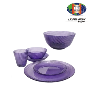 ชามพลาสติก PET สีสันสดใส LONGNEW OEM ไม่แตกหัก ชามซ้อนกันได้ สำหรับร้านอาหาร บ้าน และครัว  รับผลิตตามสีและขนาดที่ต้องการ - Product Image 3