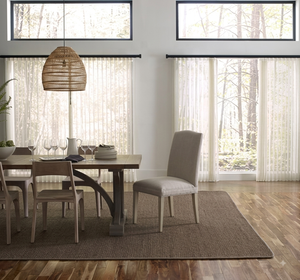 Stores verticaux en tissu modernes, écologiques, personnalisables et sur mesure, avec lamelles réglables pour un contrôle optimal de la lumière et de la confidentialité. - Product Image 2