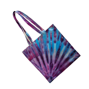Design Your Own <b>Bag</b> Custom Logo And SIze Reusable For Shopping Tie Dye <b>Bags</b> Recycle Cotton Canvas Fabric - Product Image 3