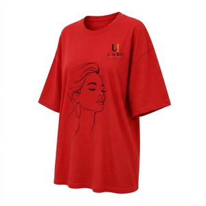 Camiseta Oversize de Diseño para Mujer, Ropa de Moda de Alta Calidad para Uso Diario con Logotipo Personalizado, Fabricación Directa de Fábrica - Product Image 1