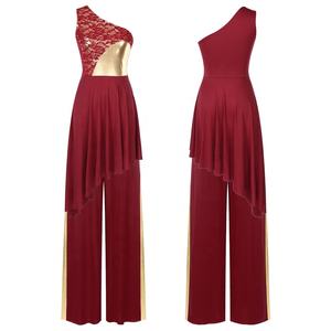 Vente en gros Stage Stage Dance Costume Vêtements Performance Wear Womens Culte Louange Dance Dresses Outfit Training Dancewear - Product Image 5