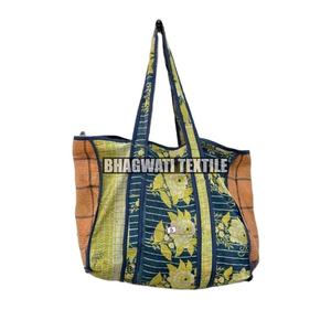 Nouveauté 10 sacs Kantha assortis faits à la main pour les femmes prix de gros sac Kantha traditionnel élégant de style pliant - Product Image 1