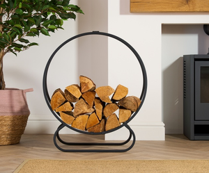 Fireplace Metal Wood <b>Log</b> <b>Holder</b> Household Fireplace Fuel Firewood Rack Garden Indoor Firewood Storage Rack - Product Image 1