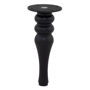 Pieds de canapé modernes en aluminium tourné, pieds de meuble incurvés, finition PVD Or, Or Rose, AB, Noir Mat Soyeux, quincaillerie de support 4, 6, 8 pouces - Product Image 3