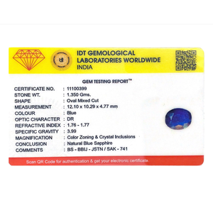 Natural AAA Grade Blue Sapphire 6.75 Carat Loose Gemstone Brilliant Cut for Fine Jewelry - Product Image 4