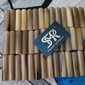 Rollos de Cuerno de Búfalo Ecológicos, Cilindros Sólidos, Varillas Pulidas Lisas, para Empuñaduras de Cuchillos, Tallos de Pipa, Estampados, 15x60mm - Product Image 5