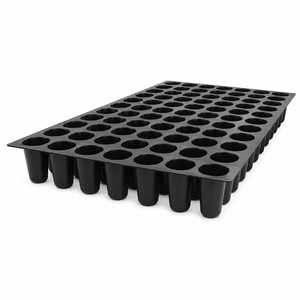 Plateaux de semis en plastique PET à trous de drainage, 32/50/72/88/105/128/200/288 cellules, pour germination et pépinière - Product Image 6