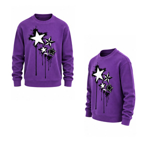 Sudadera de punto gofrado para hombre, cuello redondo, manga larga, estilo casual, térmica, texturizada, ropa de invierno, estilo urbano, personalizada, OEM, top - Product Image 6