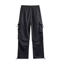 Pantalon cargo pour homme à ourlet ajustable, séchage rapide, léger, respirant, écologique, multi-poches, décontracté, pour la randonnée