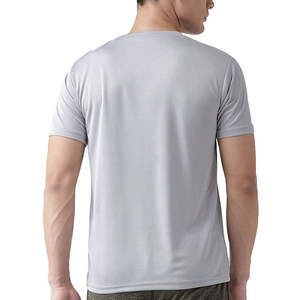 Camiseta de Manga Corta de Dos Piezas para Hombre, 100% Algodón, Corte Holgado, Transpirable, Tela de Lona, Informal, Personalizable OEM, Verano - Product Image 3
