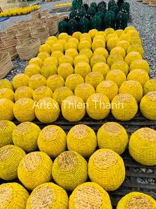 Bulk Green Mushroom <b>Paper</b> Straw Kids Storage Basket Wholesale Decorative Handwoven Room Toy Storage Organizer Sustainable Factor - Product Image 5