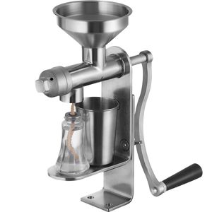 Pressa per Olio Manuale in Acciaio Inox, Estrattore d'Olio Smontabile per Pulizia Senza Sforzo, per Uso Domestico - Product Image 1