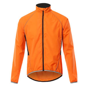 Veste personnalisée avec cordon de serrage, veste softshell légère en nylon, coupe-vent, imperméable, veste en nylon coupe-vent et imperméable pour homme - Product Image 5