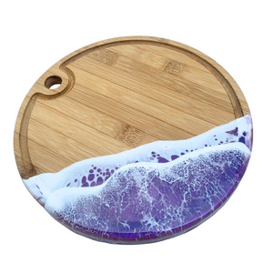 Best Selling 2026 Vietnam Handmade Wooden Epoxy Resin Board Wooden Tray for Food Display and Home Styling - Product Image 6